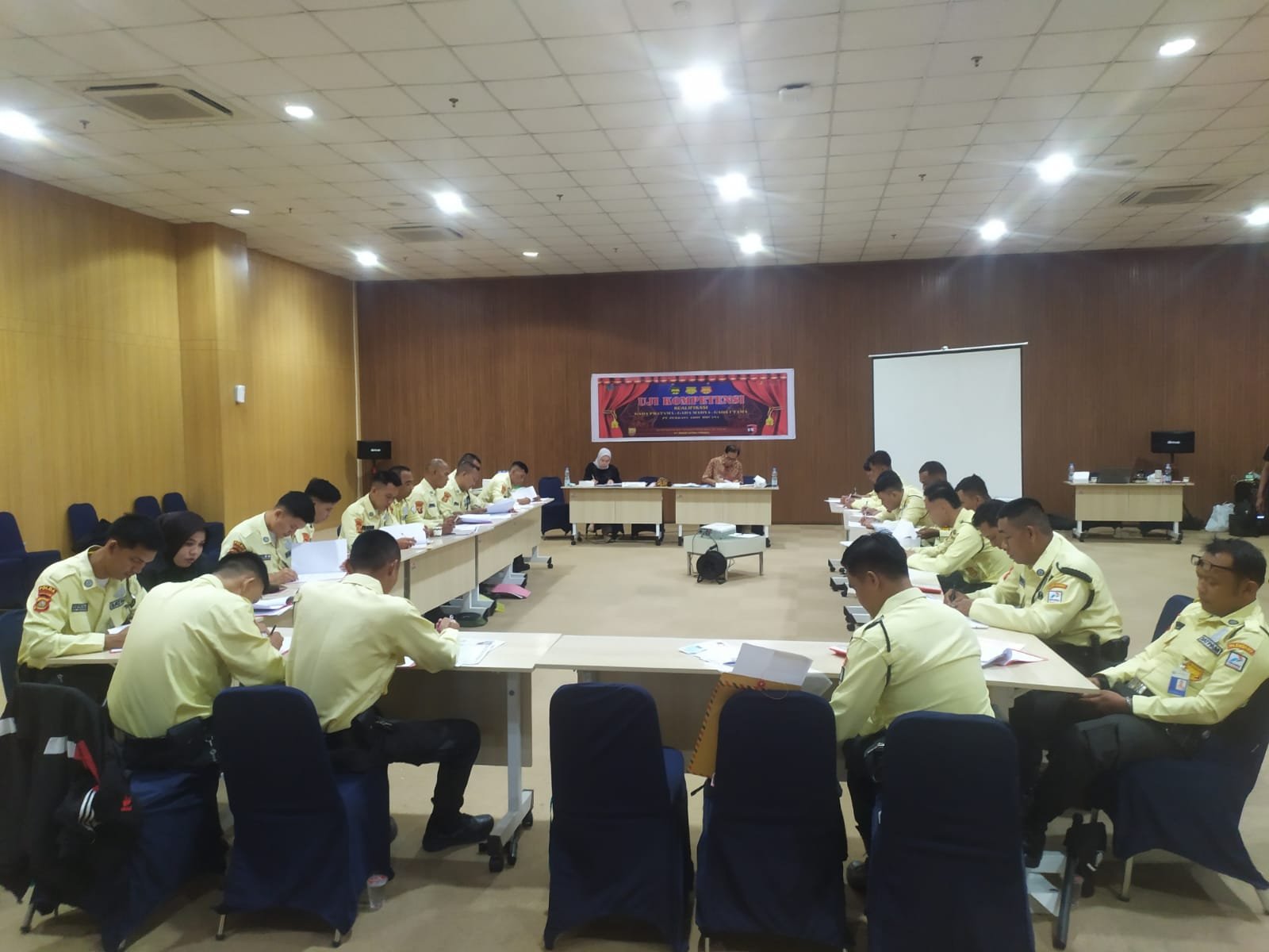 Pelaksanaan Uji Kompetensi Sekuriti di Medan